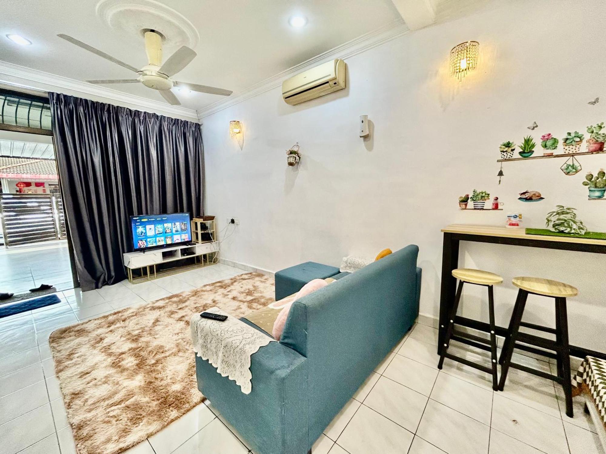 Cozy Murni 14Th Entire 3 Bedroom House At Alma Bkt Mertajam 메르타잠 외부 사진