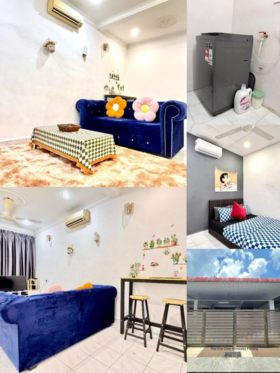 Cozy Murni 14Th Entire 3 Bedroom House At Alma Bkt Mertajam 메르타잠 외부 사진