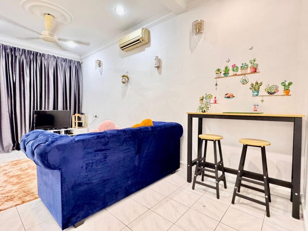 Cozy Murni 14Th Entire 3 Bedroom House At Alma Bkt Mertajam 메르타잠 외부 사진